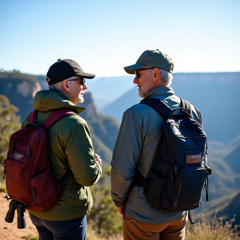 Founders of Sydney Connect in the Blue Mountains