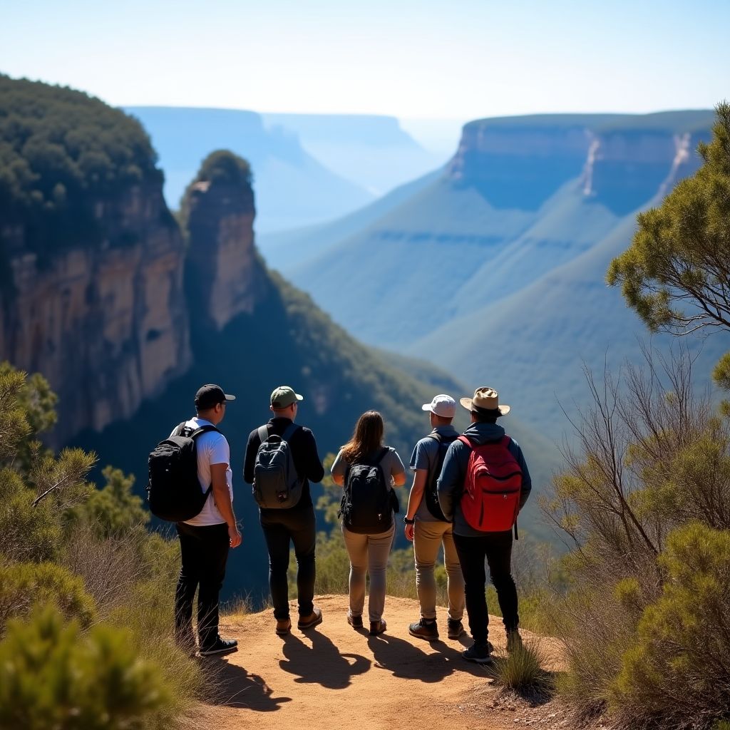 Guided hiking tour in Blue Mountains