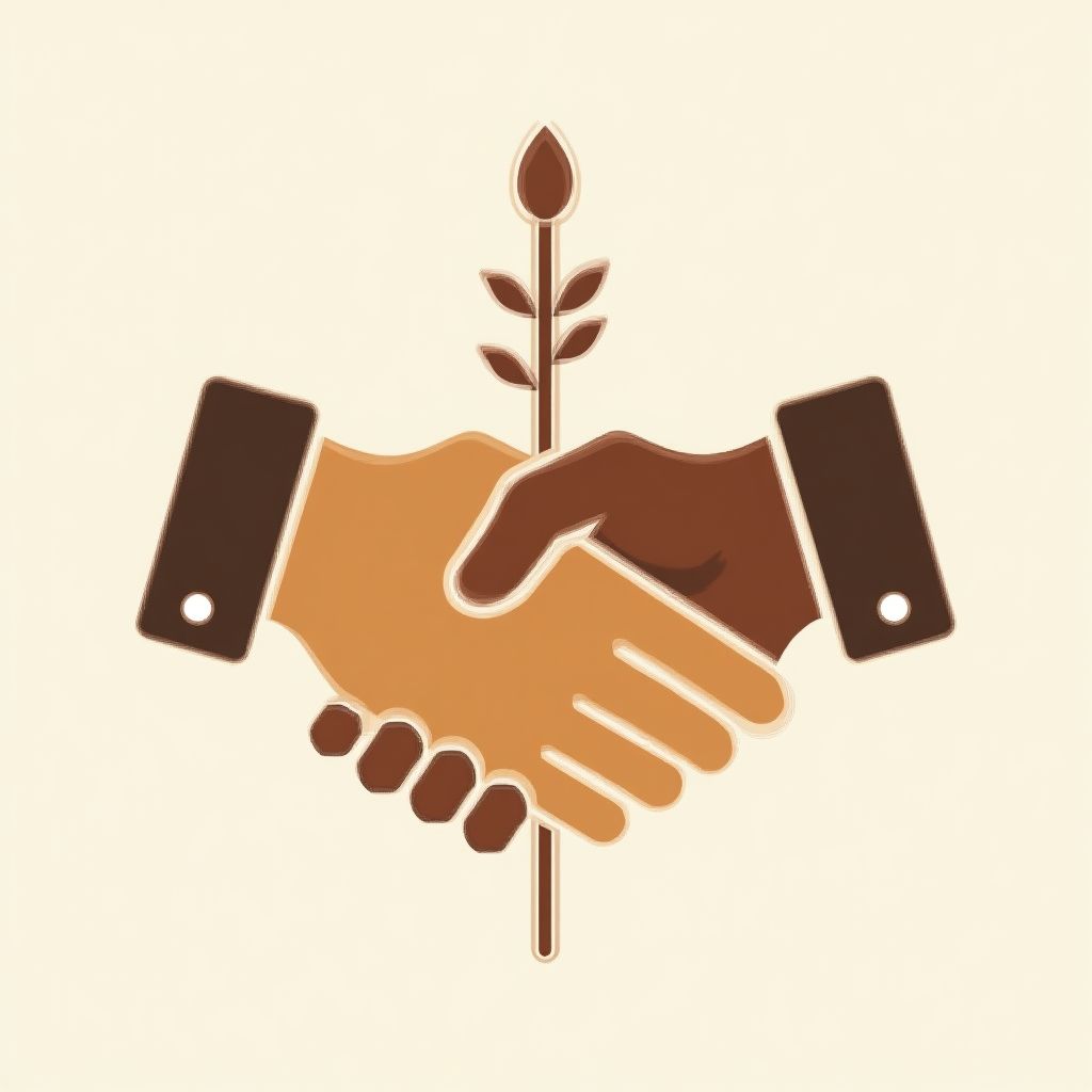 Indigenous partnerships icon