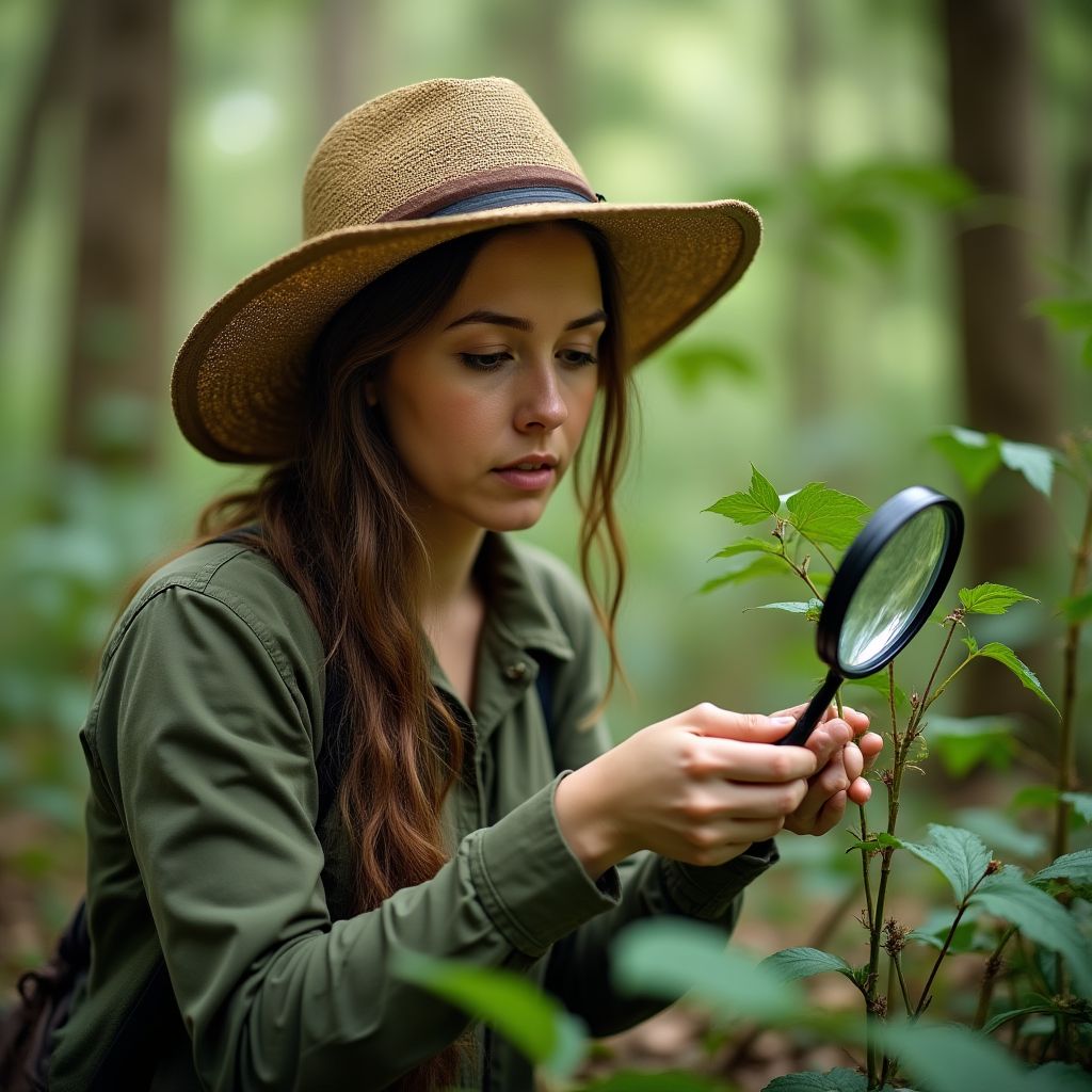 Botanist Dr. Sarah Chen