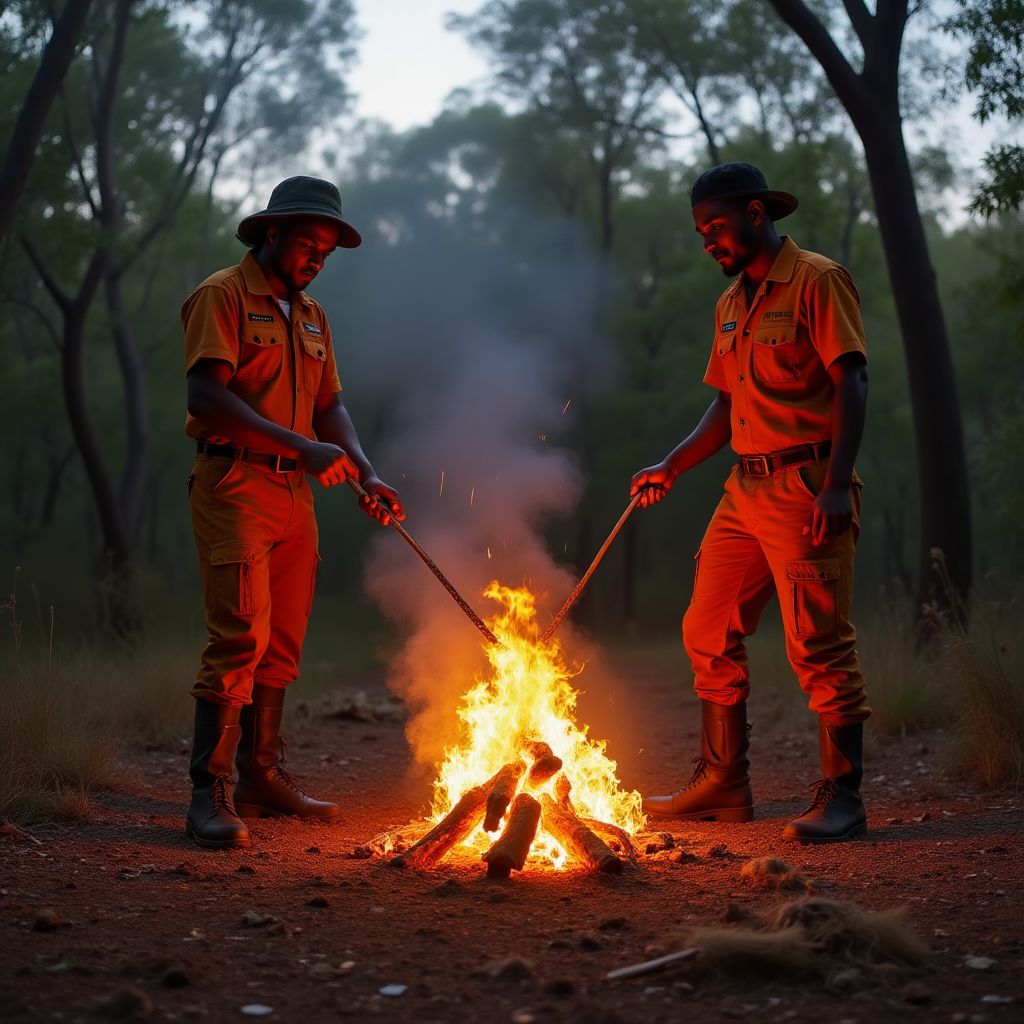 Cultural burning practice